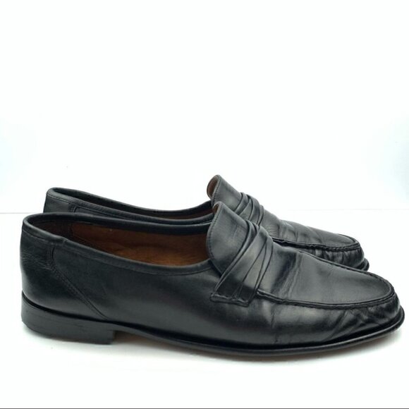Allen Edmonds Bergamo loafers 10.5 E black Italian main image 12